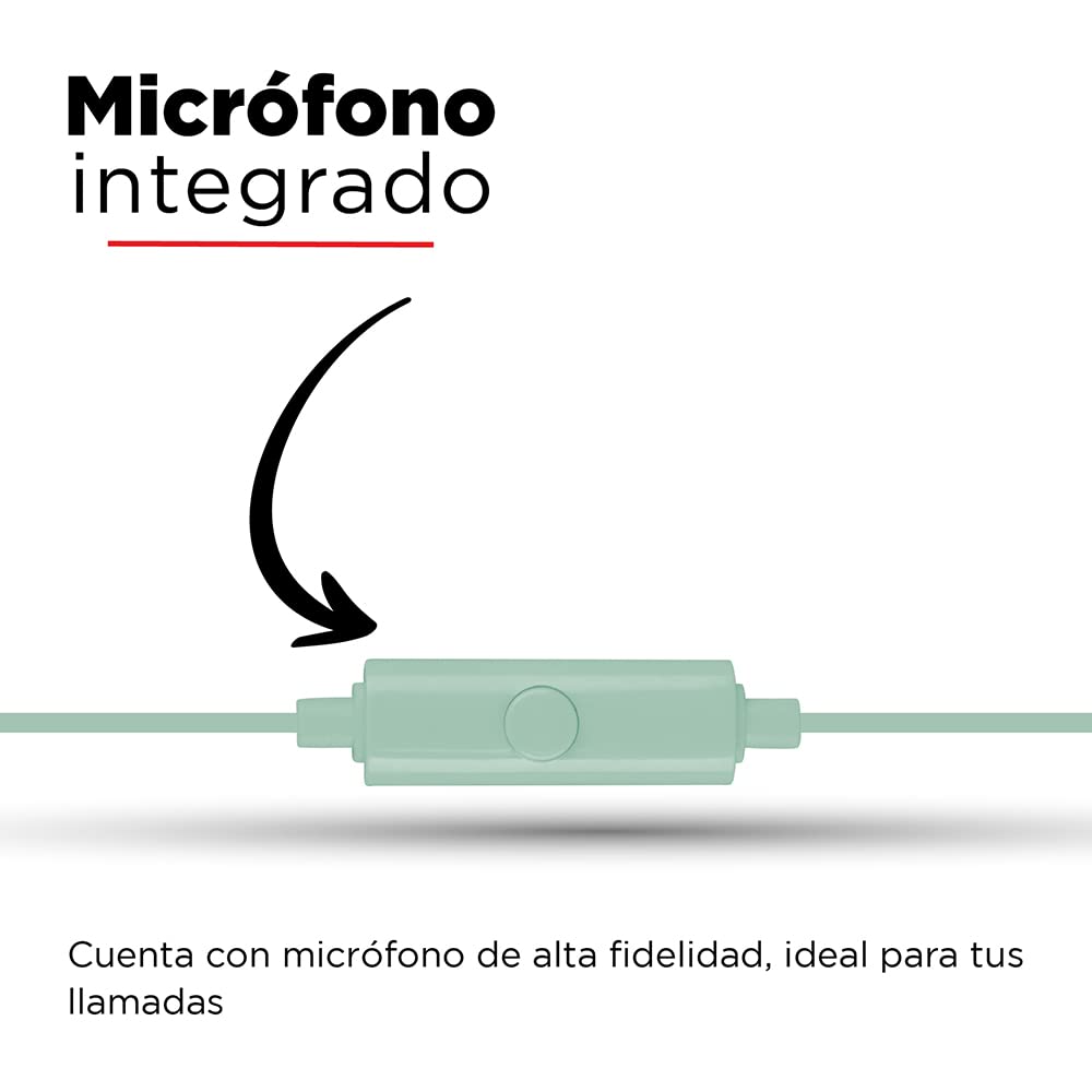 MINISO Wired In Ear Earphone with Mic (Mint) 5