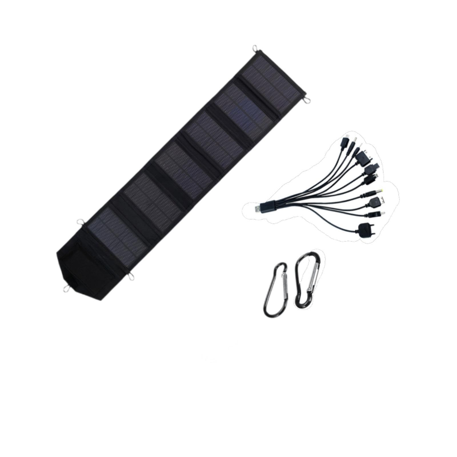 SECRET DESIRE™ 15W Solar Panel Lightweight USB Folding Bag for Backpacking Climbing Outdoor 6