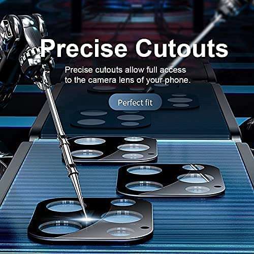 Vizitek Back Camera Lens Protector Tempered Glass Clear Camera Lens Guard 3D Ultra Thin High Definition Anti Scratch Camera For IPhone 14 5