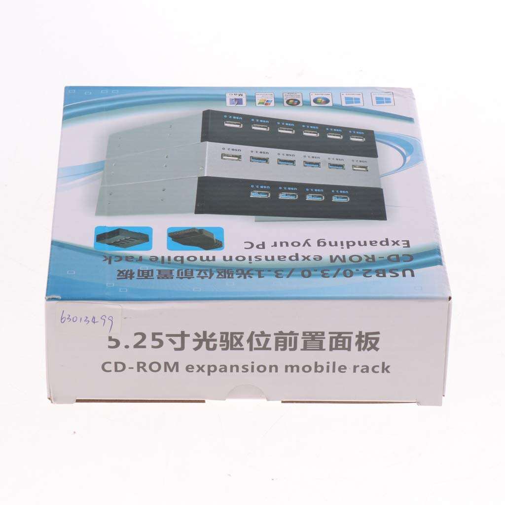 arythe 2Port USB3.0 Front Panel Data Hub +HD Audio+Power Button for USB Flash Drive 3