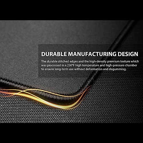 LIEBIRD® Extended XXL Gaming Mouse Pad - Portable Large Desk Pad for Laptop - Non-Slip Rubber Base 4