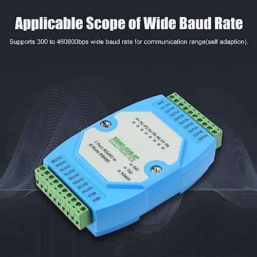 Vikye Industrial RS485 Hub 8 Ports for Self Adaptive Relay Extension 3