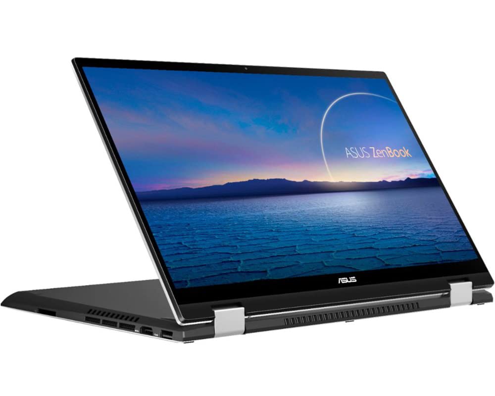 ASUS ZenBook Flip 15 Home & Entertainment 2-in-1 Laptop (Intel i7-1165G7 4-Core, 16GB RAM, 4TB PCIe SSD, GTX 1650 [Max-Q], Win 11 Pro) with MS 365 Personal, Hub 5