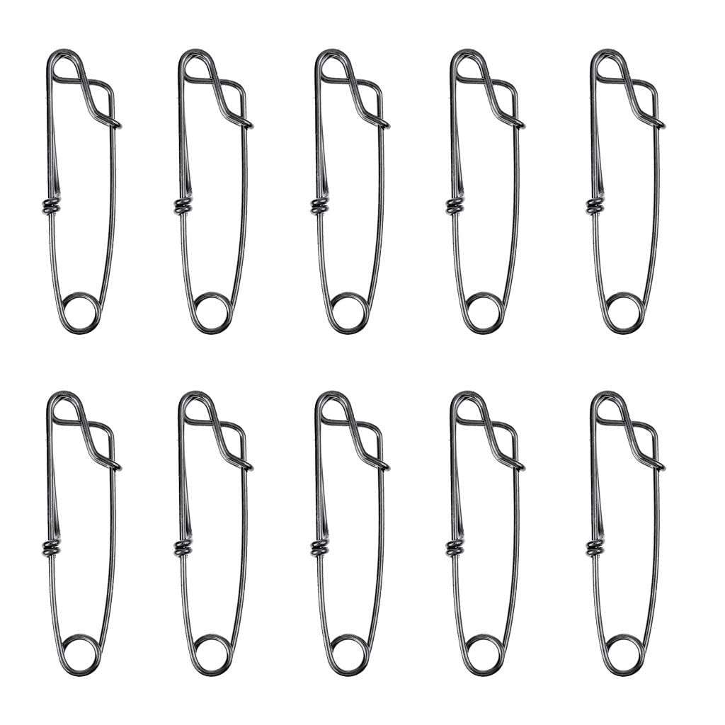 Set of 200 Long Line Clips Stainless Steel Snap Longline Branch Hanger Tuna Clip 6