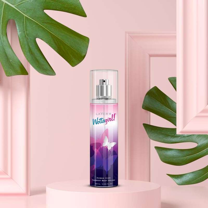 Layer'r Wottagirl Body Splash Combo Pack of 4 - For Women (240ml, Pack of 4) 6