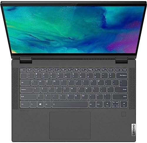 Lenovo IdeaPad Flex 5 15ITL05 15.6" Laptop, 2-in-1 Design, Touch Screen, Intel Core i5-1135G7 2.4GHz, 8GB RAM, 2 TB SSD, Backlit KB, Fingerprint, Wi-Fi6, Win11, Graphite Gray, | NoCo Bundle 4