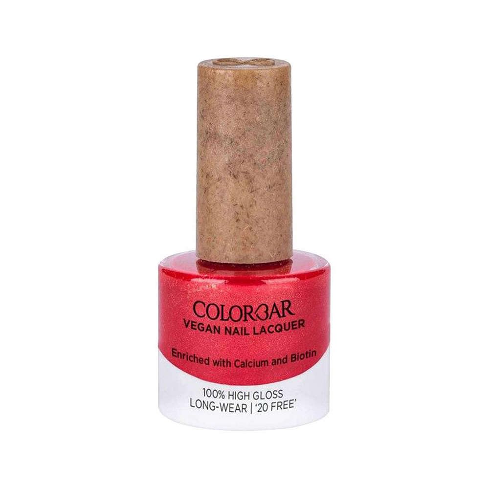 Colorbar Nail Lacquer, Shimmery Sheer Finish, Ps I Love U, 12 Ml 1