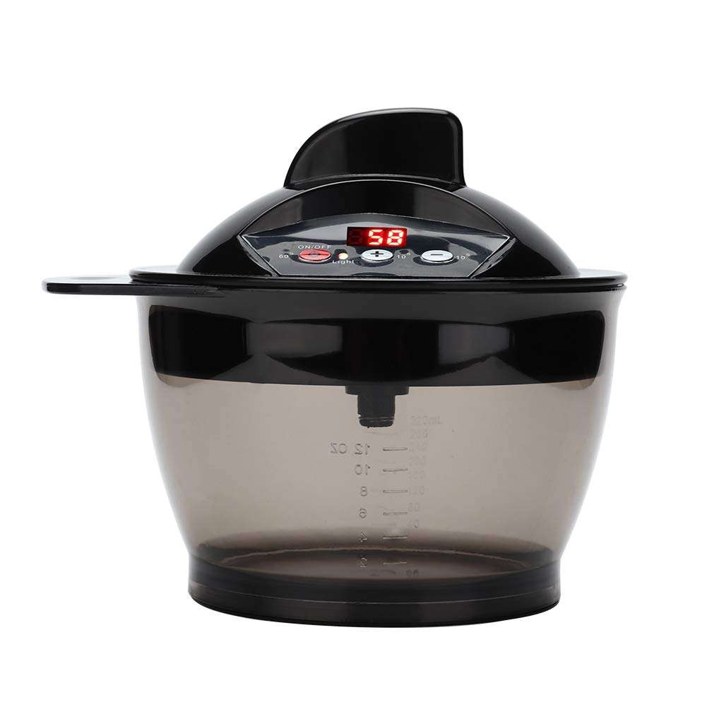 Hair Color Mixer, Electric Hair Cream Mixers Hair Salon Coloring Bowl Automatic Barber Hair Dyeing Kit DIY Tools Hair Dye DIY Blender for Hair Salon Home Use 1