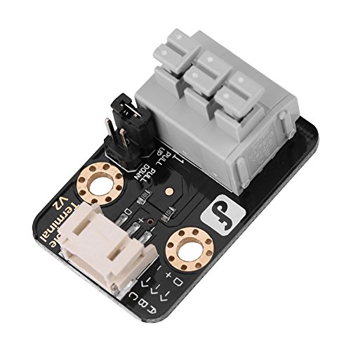 Hilitand DS18B20 Water Temperature Sensor Adapter Transducer Module with Waterproof Probe Pluggable Terminal Adapter 1