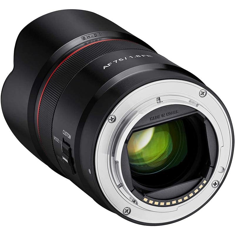 Samyang AF 75mm F1.8 Autofocus Lens for Sony FE 5
