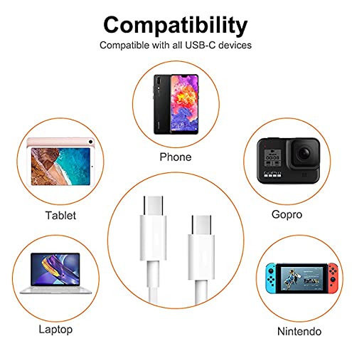 DMS 20W QUICK Charging l PD Cable l USB C TO USB C CAHRGING CABLE FOR Samsung Galaxy A20 Mobile Phone l C TO C l C2C l Phone C To Phone C Charging Cable l C Type Adapter Cable l PD Cable For PD Charger 3