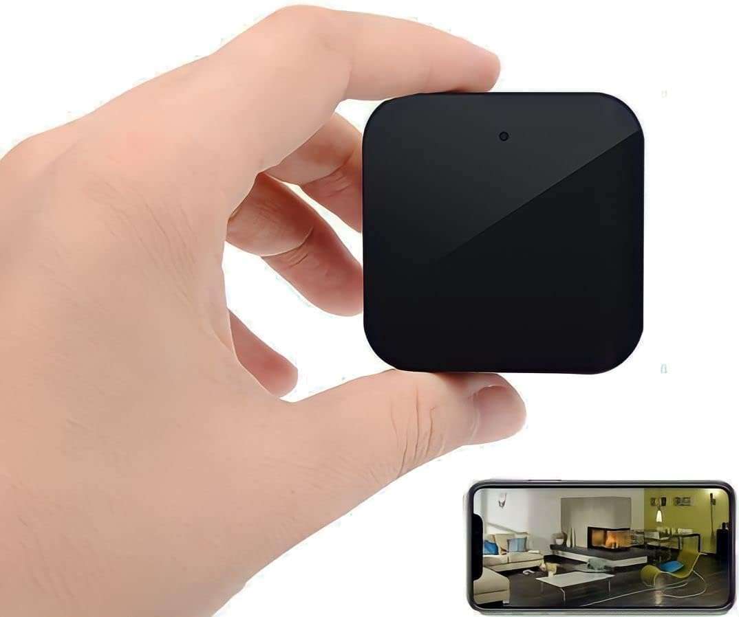 DDLC Securities Camera Charger WiFi Camera HD 1080P Security Cameras, Night Vision, USB Plug Cams Adapter Camera Motion Detection from Anywhere Big Charger Camera 1