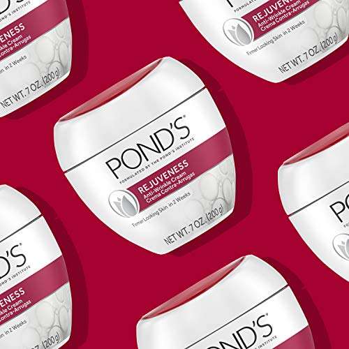 Pond's Rejuveness Anti-Wrinkle Cream Anti-Aging Face Moisturizer With Alpha Hydroxy Acid and Collagen 14.1 oz 2