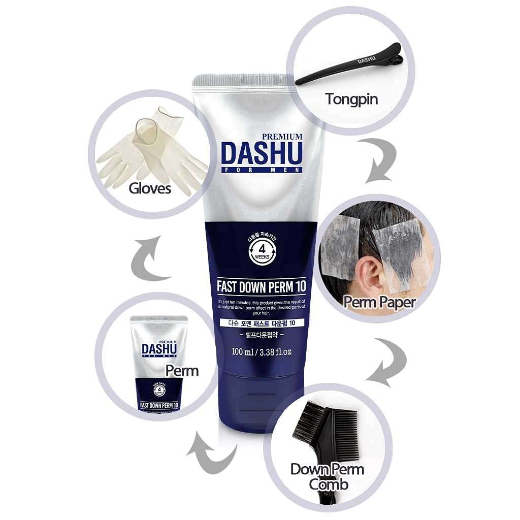 DASHU Premium Fast Down Perm 3.5oz – Instant Down Perm, Shine & Elasticity 3