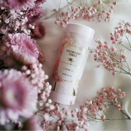 Camille Scented Talc-Free Body Powder, Perfumed Dusting Powder, Camille Beckman, 3 Ounce 3