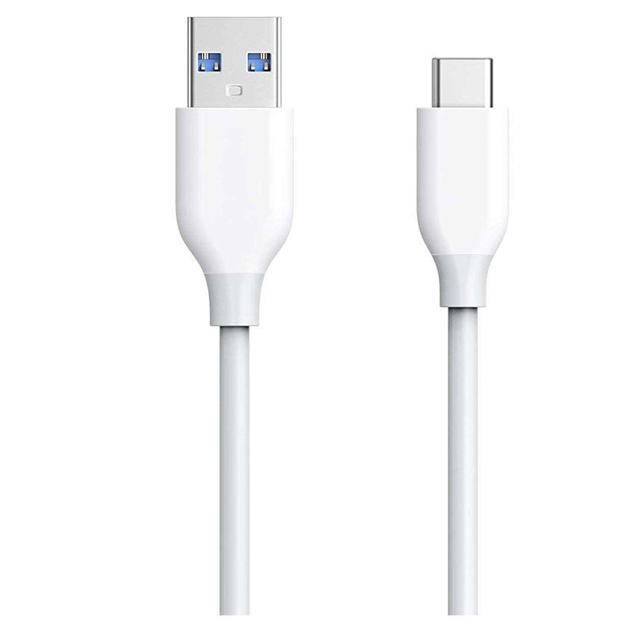 Quick Rapid Dash VOOC PD Charger Cable For Motorola P50 Fast Cable Original Charger Cable |type c original cable fast charging | Rapid Quick Dash Fast Charging Cable | Data Sync Cable | Type C to USB-A Cable (3.1 Amp, 1 Meter/3.2 Feet, RZ9, White) 5