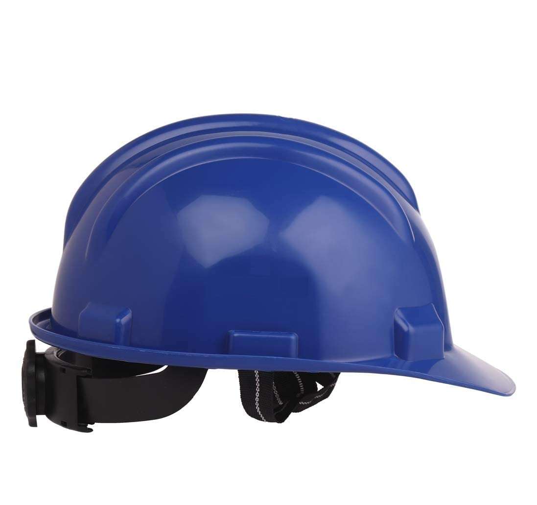 SAFETYZONE Industrial Safety Helmet with Hard Hat and Adjustable Blue Color for Construction and Industrial Work Insulation Work Wear (Blue) Pack of 1 3