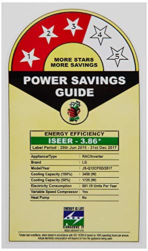 LG 1 Ton 3 Star Inverter Split AC (JS-Q12CPXD, White) 5