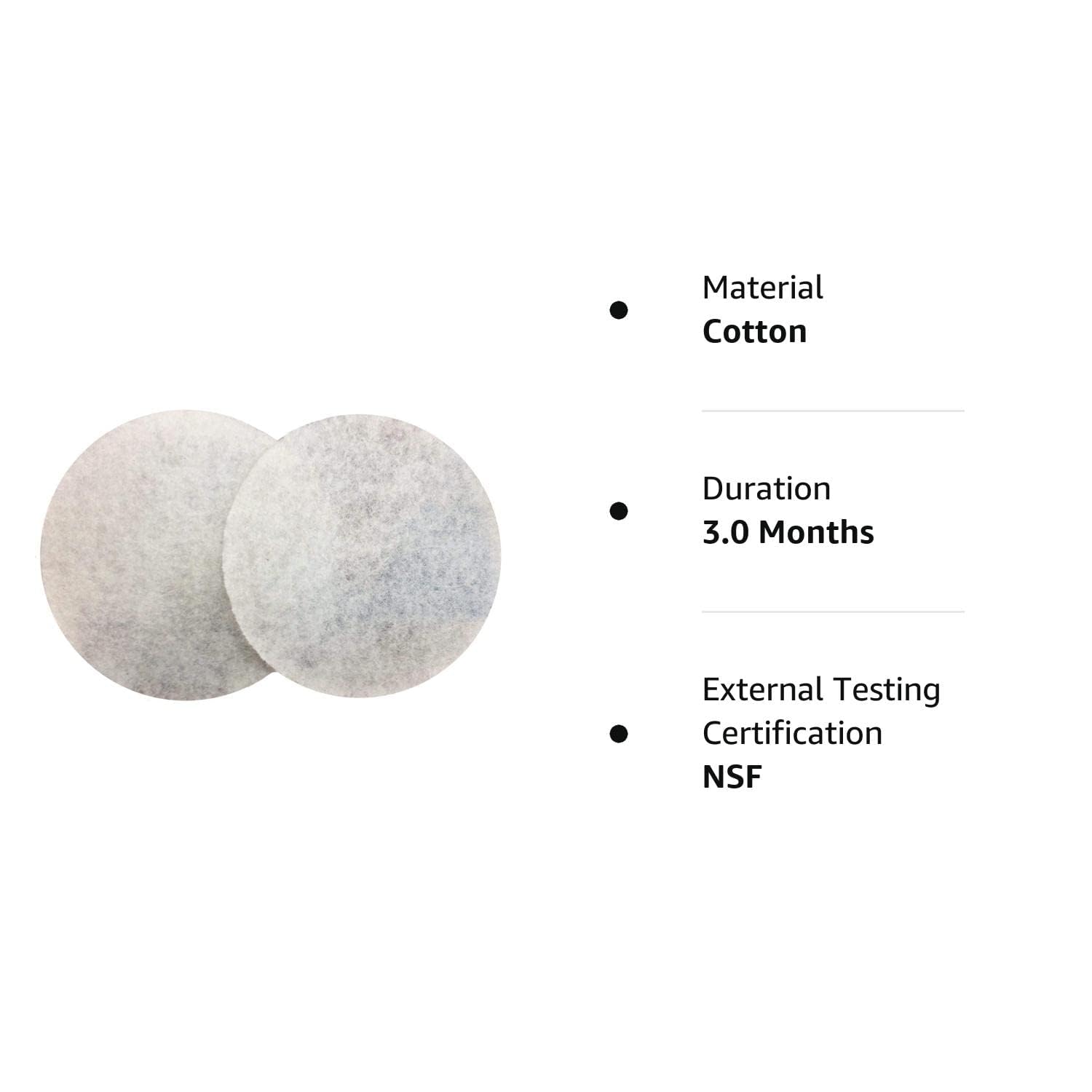 Halsey Original Combo of 1 Uf Membrane, 1 Activated Carbon Pack, 1 Sediment Filter for Kent Gold/Kent Gold+/Kent Optima Gravity Filters Spare Kit for Kent (Sediment Filter ONLY) 4
