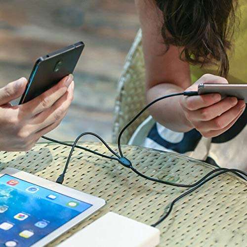 3-in-1 Cable for Xiaomi Redmi Y2 (Redmi S2) USB Cable | High Speed Rapid Fast Turbo Android & Tablets Car Mobile Cable With Micro/Type-C/iPh USB Multi Charging Cable (3 Amp, BM3) 4