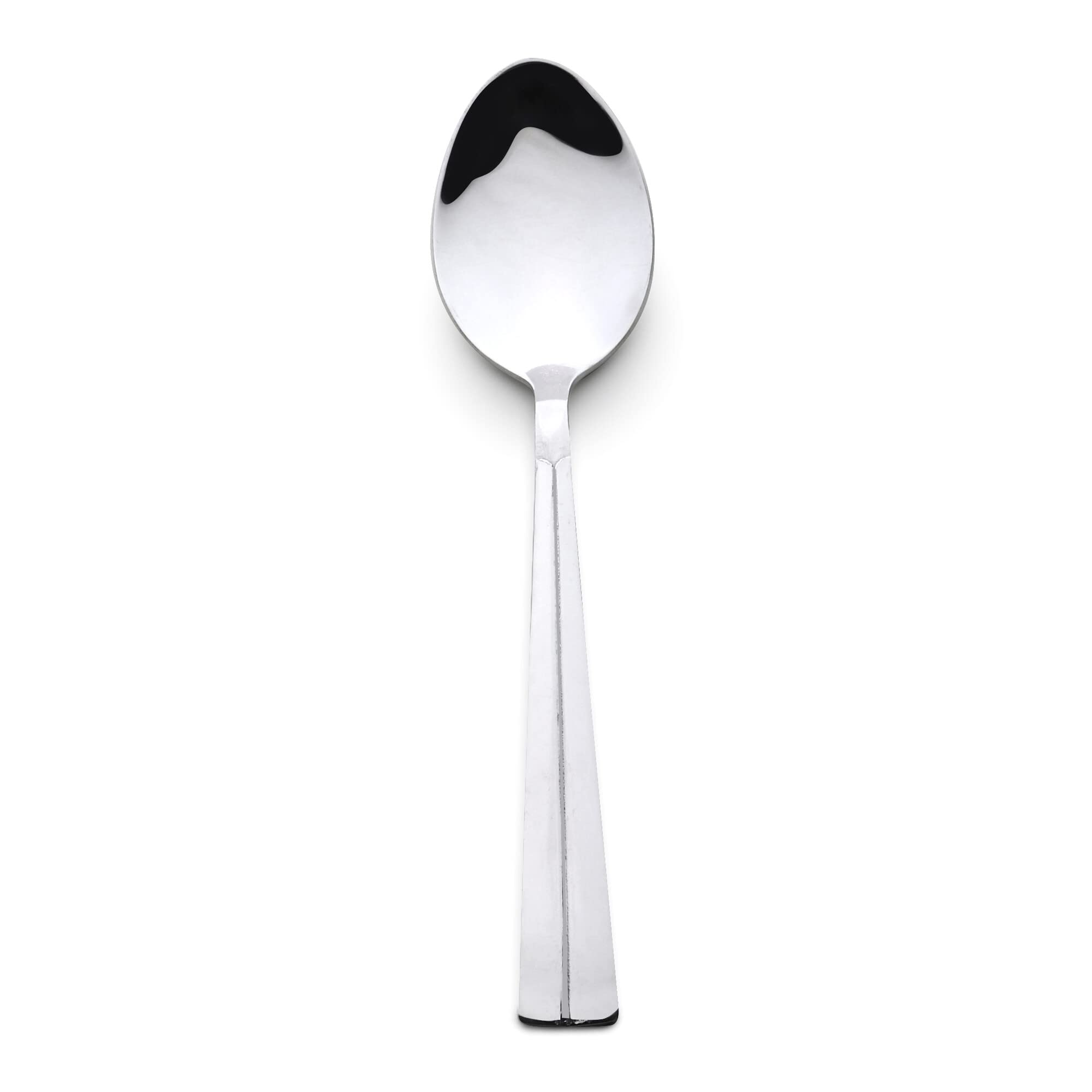 Houzecrafts| Stainless Steel - Ace Dinner Spoon + Dinner Fork Pack of 12 - Silver 6