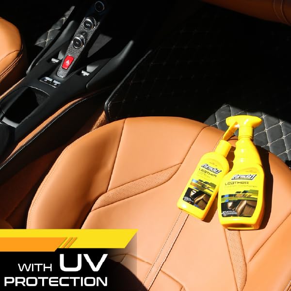 Formula 1 Leather Cleaner and Conditioner Liquid - Versatile Auto Interior Cleaner Treats All Leather, Vinyl, Rubber & Plastic Surfaces - with UV Protection & Spill Resistance (8 oz) 6