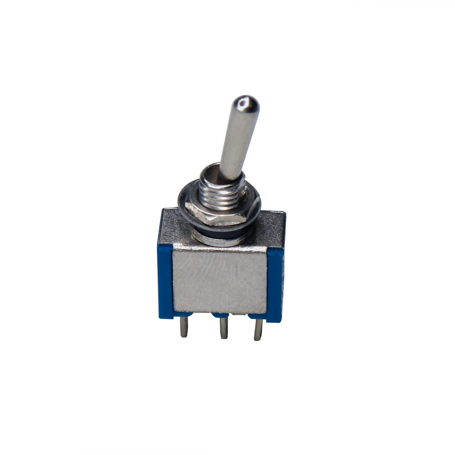 Electronic Spices 10pcs SPDT Mini Toggle Switch 3-Pin 2 Position ON/ON Miniature Toggle Switch 6A 125V AC 3