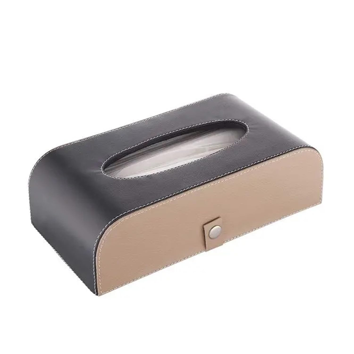 AllExtreme Leather Tissue Box Unique Decorative & Elegant Holder for Sun Visor Seat Side Pocket or Back Seat of Car Accessories 4