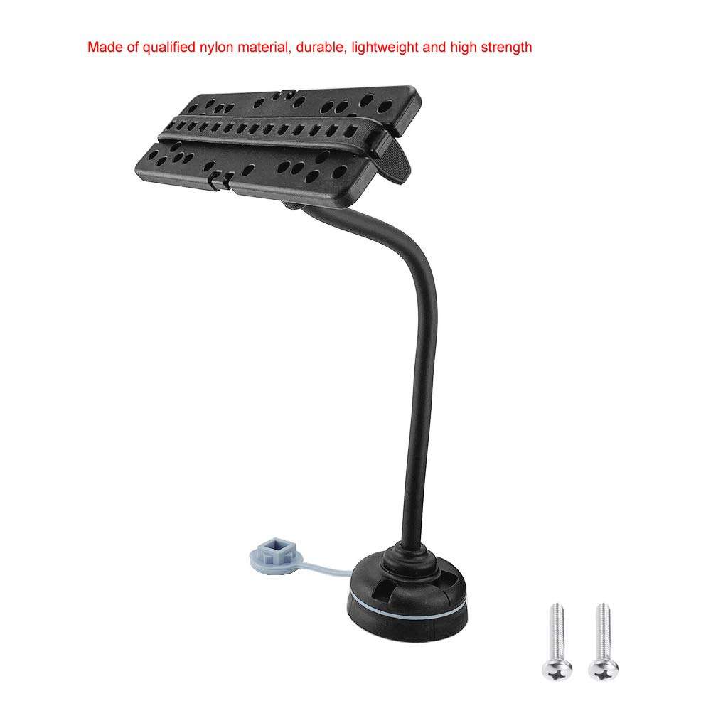 XAGMODSHN 360 Degree Marine Kayak Electronic Fish Finder Mount Base Fishfinder Plate Rotating Boat 6