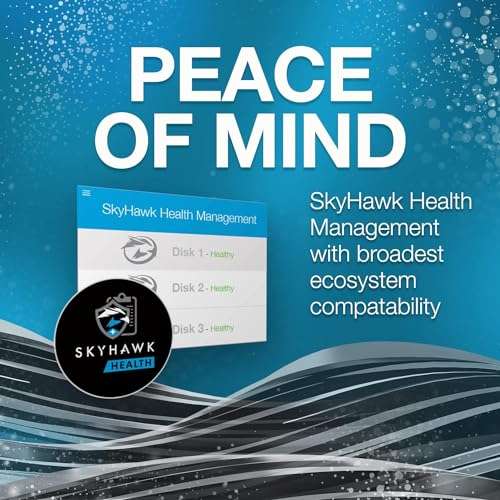 Seagate Skyhawk ST4000VX016 Internal Hard Drive 3.5" 4000 GB Serial ATA III 6