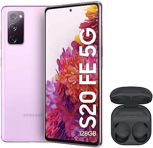 Samsung Galaxy S20 FE 5G (Cloud Lavender, 8GB RAM, 128GB Storage) && Galaxy Buds2 Pro, Bluetooth Truly Wireless in Ear Earbuds with Noise Cancellation (Graphite, with Mic) 1