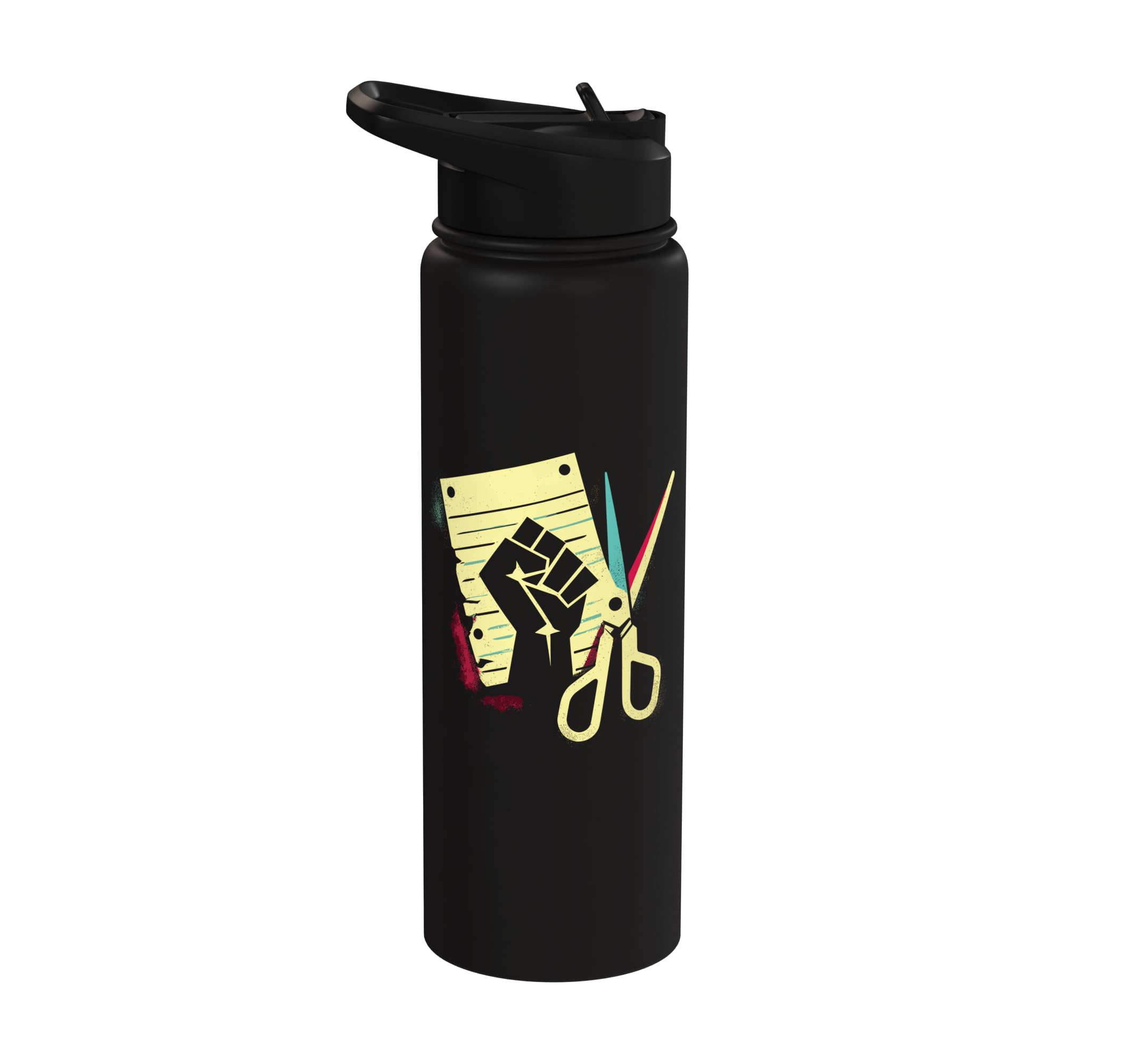 Rock Paper Scissors Champion - Eternal Battle Of Legends Stainless Steel Insulated Water Bottle 1