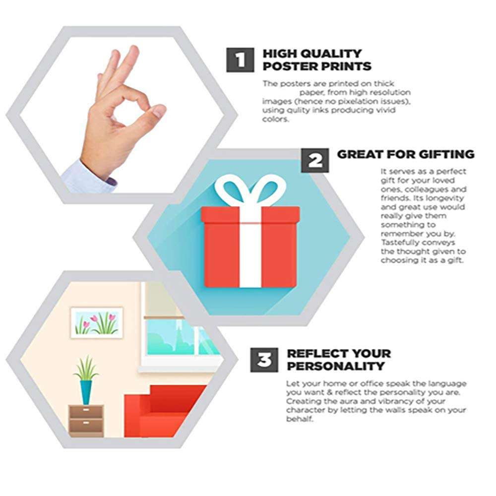 wallpics® Bharuch DISTRICT Bharuch TALUKA Map Waterproof Vinyl Sticker Poster use for study purpose (60 cm X 45 cm) can2616-2 5