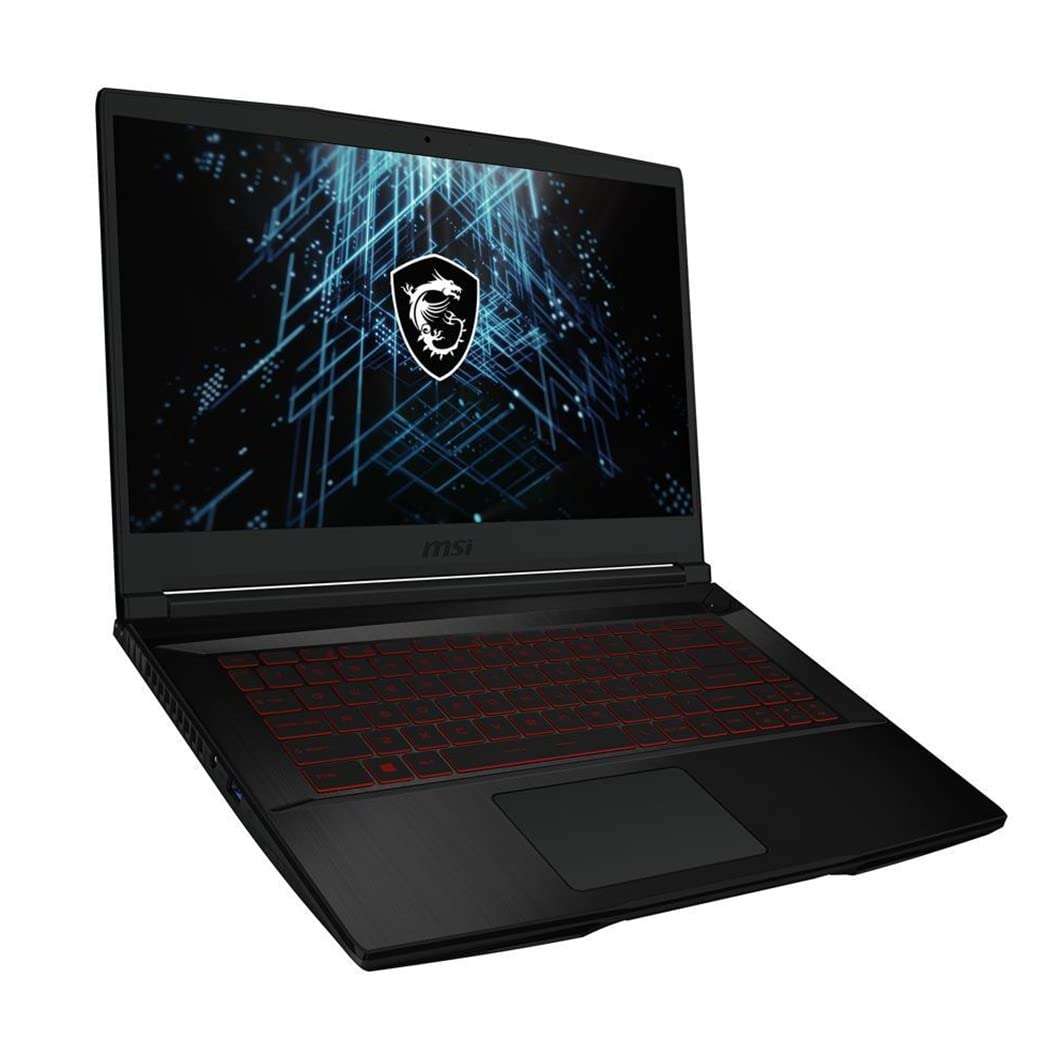 MSI GF63 Thin Gaming Laptop, 15.6" FHD IPS Display, 11th Gen 6-Core i5-11400H, GeForce GTX 1650, 16GB RAM, 512GB PCIe SSD+1TB HDD, USB-C, HDMI, RJ45, WiFi 6, Backlit, SPS HDMI Cable, Win 11 3