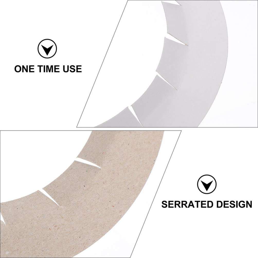 Healeved 20Pcs Wax Warmer Universal Collars Ring for Wax Heater Pot Warmer Waxing Can Machine 6