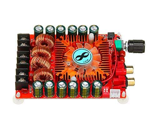 Robodo TDA7498E Double 160W Power Amplifier Dual Channel Stereo Audio Amplifier Module Support BTL Mode, Multicolored (BE0323) 5