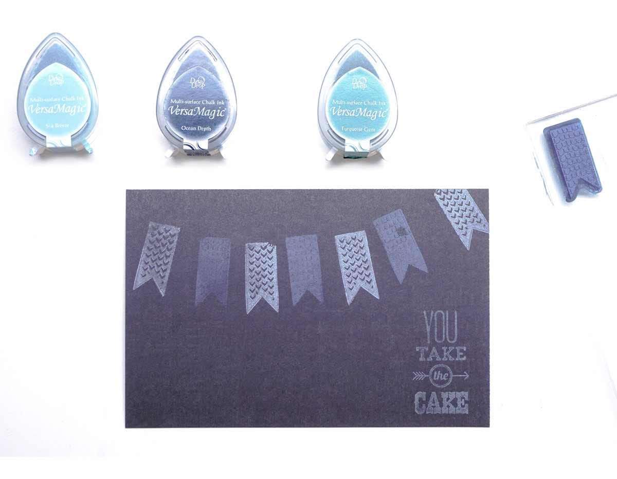 Tsukineko VersaMagic Dew Drop Inkpad of All Kinds, Eggplant 5