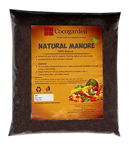 Cocogarden Natural Manure - Organic Fertilizer for Home Plants - 4.5 kg 1