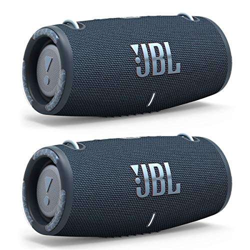 JBL Xtreme 3 Portable Bluetooth Waterproof Speakers - Pair (Blue) 1