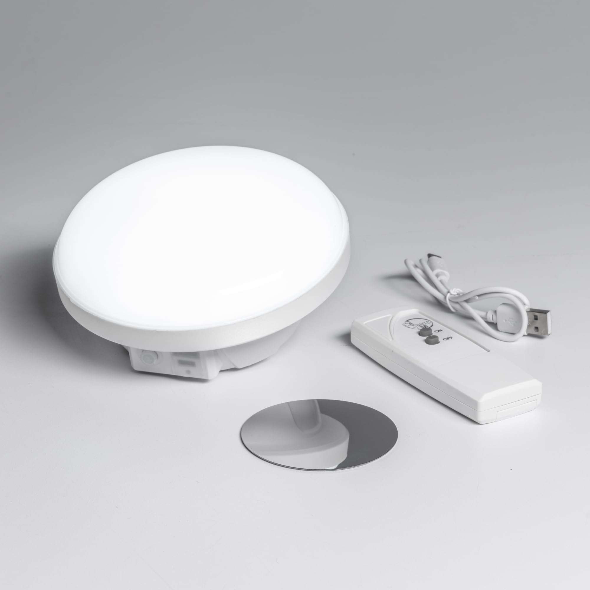 Spray Tan Tent Light - Rechargeable - Fits All Tanning Tents - Magnetic Attachment - Brilliantly Illuminates 3