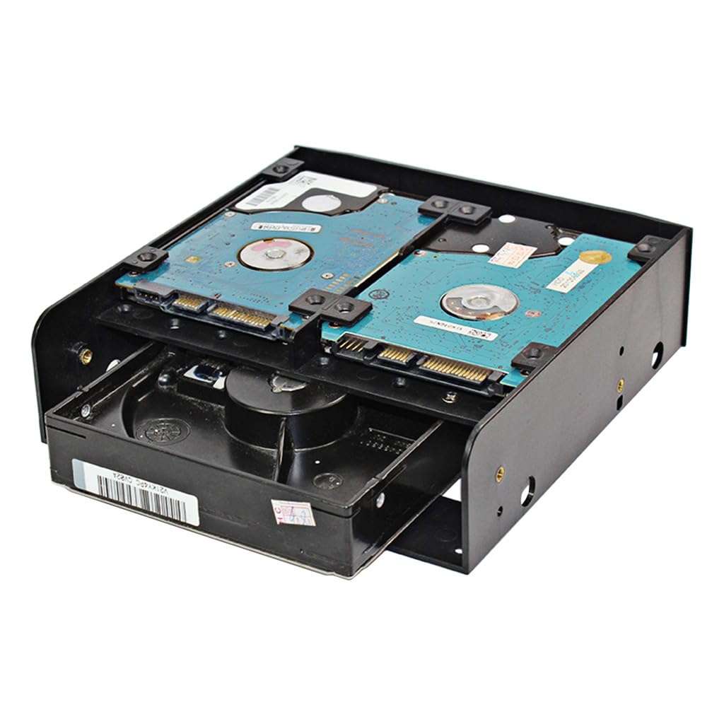 Hard Disk Conversion Rack Bracket Chassis Optical Drive Bit Multi-Functional 5.25In to 3.5In Bracket Olmaster 2.5in Hard Drive Disk Rack 6