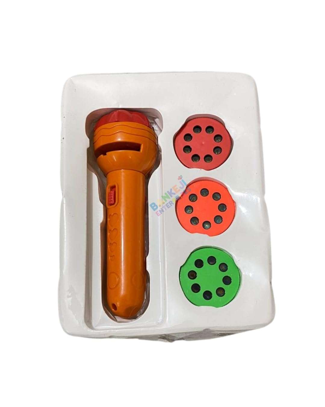 Banke Ji Enterprises Plastic Projection Flash Light | Realistic Design | Indoor Outdoor Play | Interactive & Engaging | Safe & Durable | Fun Learning Toy for Boys & Girls 3