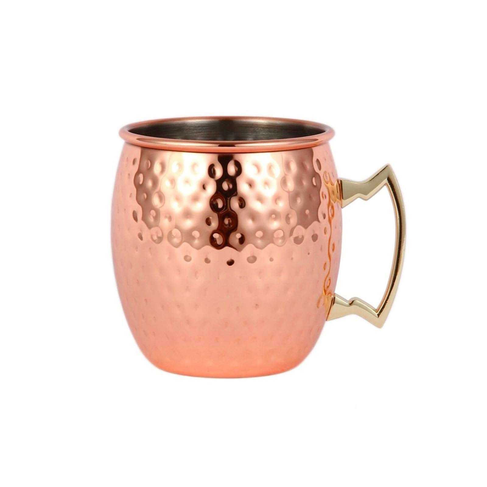 HASMI Coffee Cup Cocktail Wine Cup Mug Stainless Steel Copper Plated Beer Cup Coffee Cup Drinkware Champagne Cup Tea Cup(Color:2), Dingzhebo2022 1