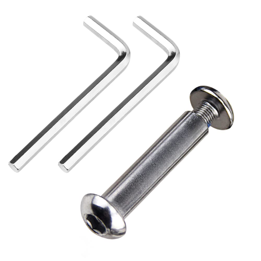 OTFAITP M10 40mm 8.8 Grade Carbon Steel Axle Allen Screw Bolt (40mm) 1