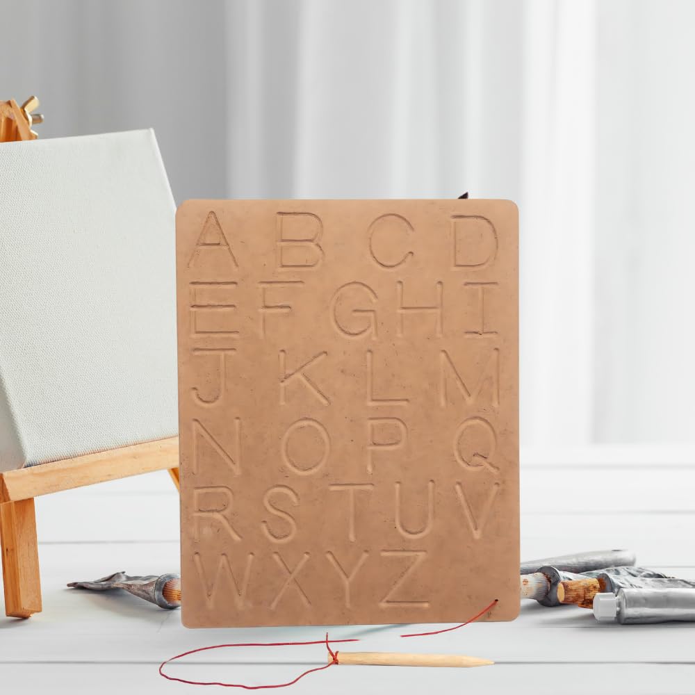 LUXURY ARTS Wooden Tracing Board for Kids | Montessori Pre-Writing Practice Board | Fine Motor Skill Development & Handwriting Learning Toy | Eco-Friendly Educational Toy for Toddlers (5) 3