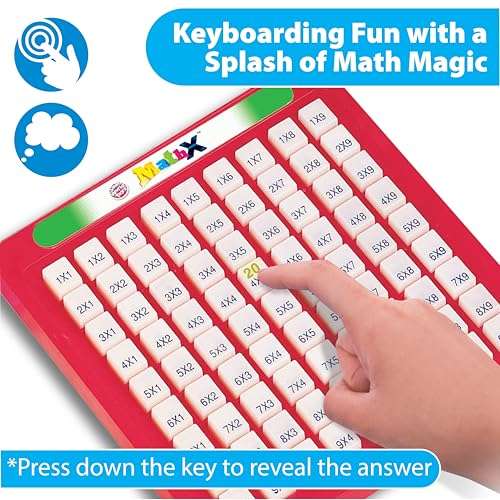 Small World Toys Multiplication Board Game, Push Button Multiplication Machine for Kids 3+, Kindergarten Math Learning & Education Toys, Math Game for Home School Classroom, Gifts for Kids 3