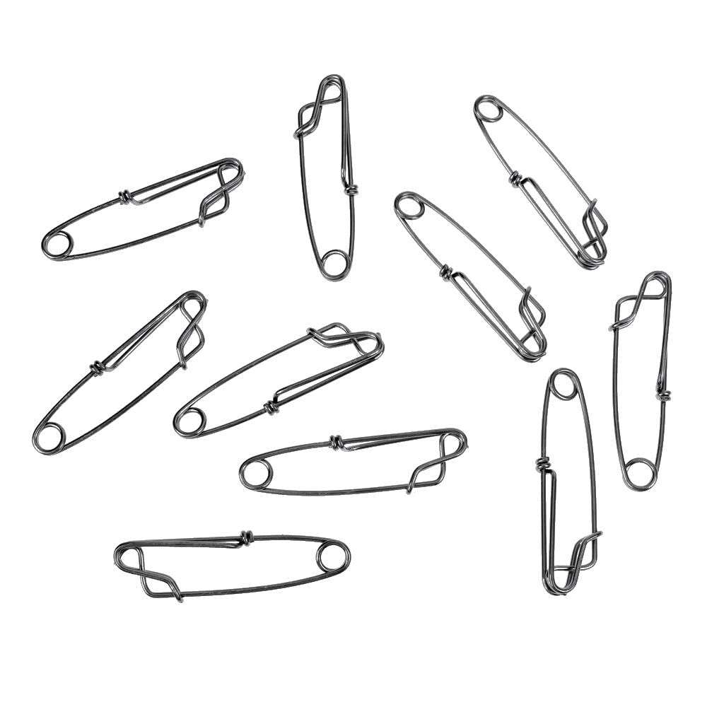 Set of 200 Long Line Clips Stainless Steel Snap Longline Branch Hanger Tuna Clip 3