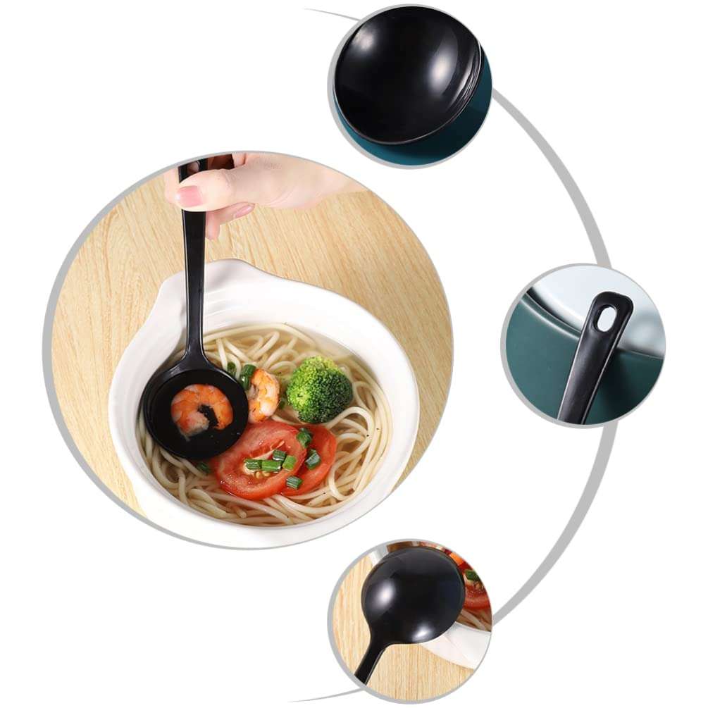 18pcs Disposable Spoon Household Tableware Rice Scoops Home Dining Flatware Home Spoons Rice Spoons Kitchen Spoons One-time Porridge Spoons Exquisite Spoons Kitchen Gadget 6