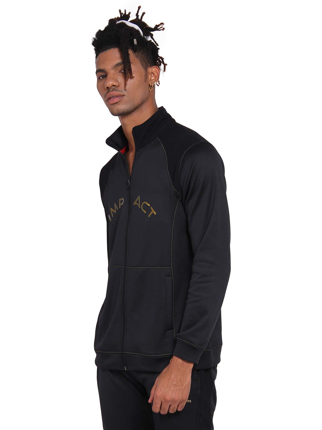 OFF LIMITS Men's Black Jive Track Jacket 4