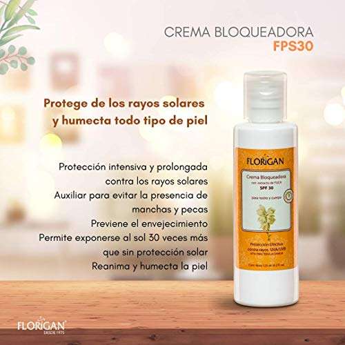 Solar Protection Cream SPF30 125ml. Florigan 4